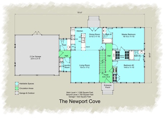 Cape Cod Floor Plan